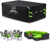 Housse De Protection Meuble Extérieur 160x95x70cm - Tissu Oxford 600D étanche | Anti-UV Et Vent