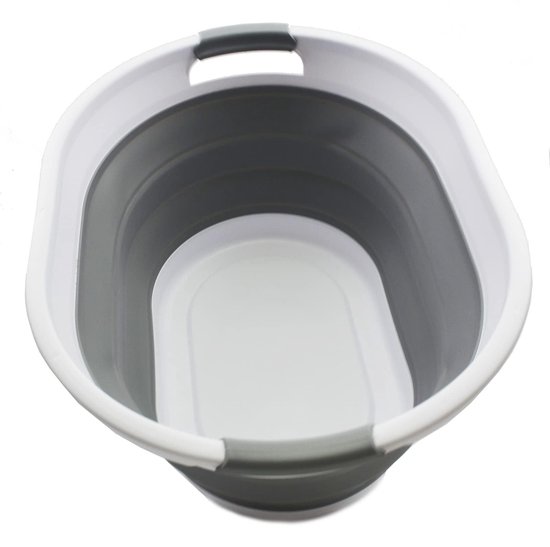 SAMMART Opvouwbare kunststof wasmand, 42 liter