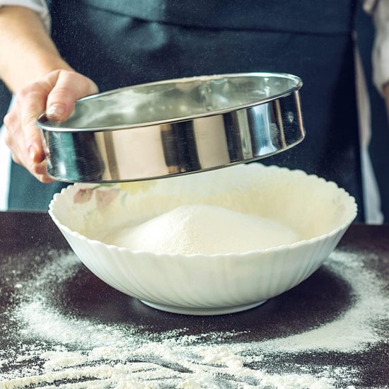 Bloemzeef SucceBuy 12 Mesh RVS Fijne Meelzeef voor het Bakken van Cakes