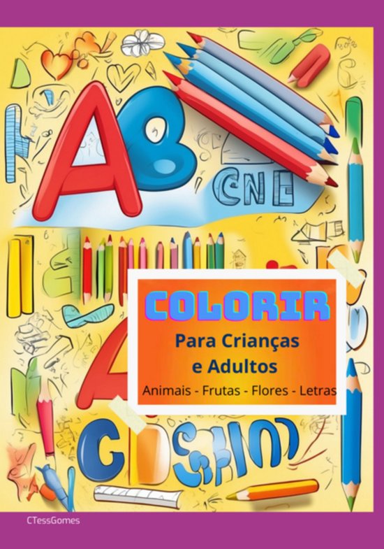 Colorir Para Crianças E Adultos - cover