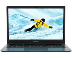 MEDION AKOYA E14223 - laptop - 14 Inch FHD scherm - Intel Celeron N4120 - Windows 11 Home - 128 GB SSD - 4 GB RAM MEDION AKOYA E14223 - laptop - 14 Inch FHD scherm - Intel Celeron N4120 - Windows 11 Home - 128 GB SSD - 4 GB RAM