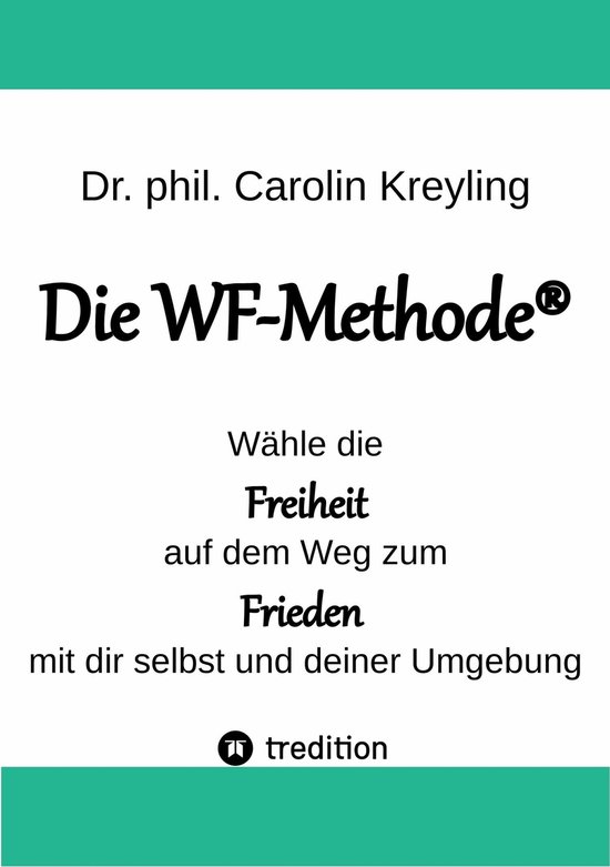 Die WF-Methode - eine nachhaltige und effektive Möglichkeit ... - cover
