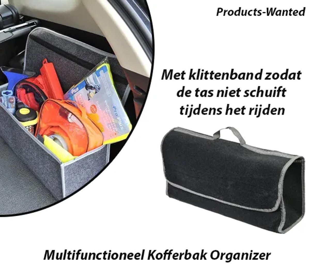 2-Stuks Multifunctioneel Kofferbak Organizer