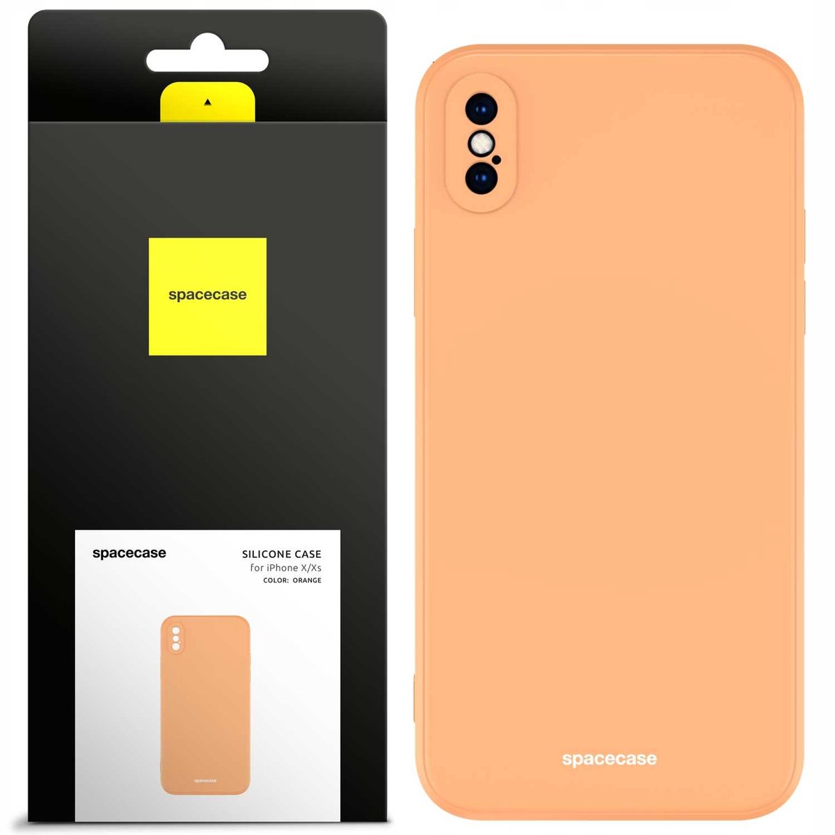Spacecase Siliconen Hoesje Voor Iphone X Xs Oranje