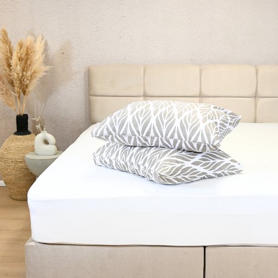 Primaviera Deluxe Katoen-Satijn Kussenslopen Zwart (set van 2