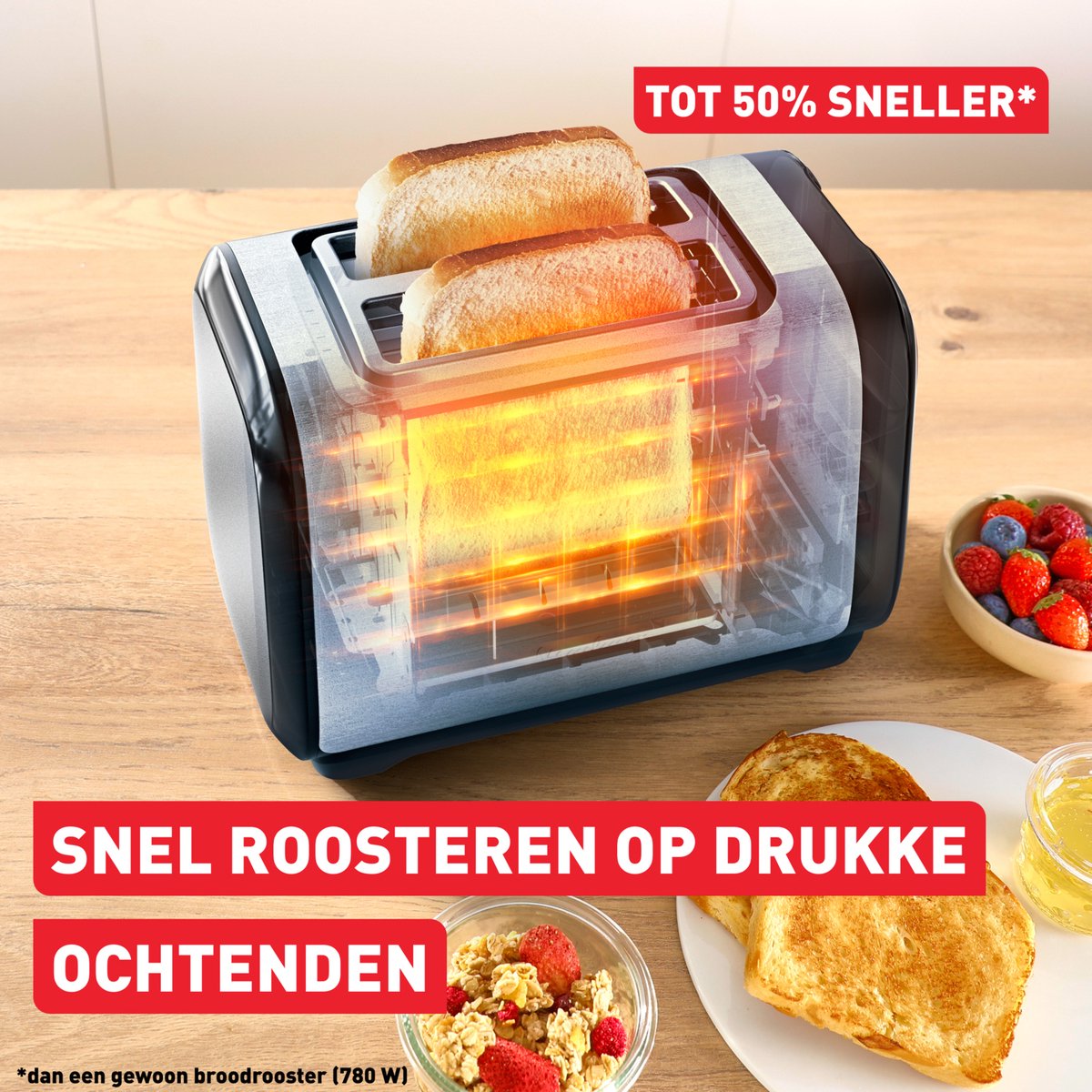 Tefal TT5S1D Broodrooster kopen