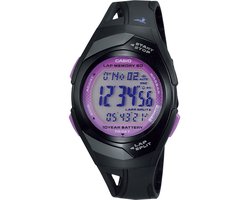 Casio Casio Collection STR-300-1CEG Horloge - Kunststof - Zwart - Ø 35 mm
