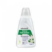 BISSELL Natural Multi-Surface Vloerreinigingsmiddel - Schoonmaakmiddel voor Harde Vloeren & Tapijt* - Vlekkenverwijderaar voor CrossWave, SpinWave & HydroWave Vloerreinigers - Plantaardig & Biologisch - Bloesem Geur - 1 Liter Vlekkenreiniger - 3096