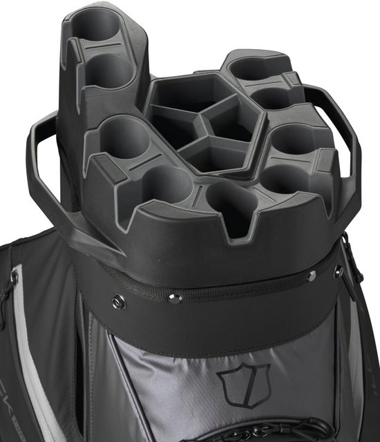 Wilson Staff I-Lock Golftas - Cartbag - Zwart Grijs van Merkloos — afbeelding 4