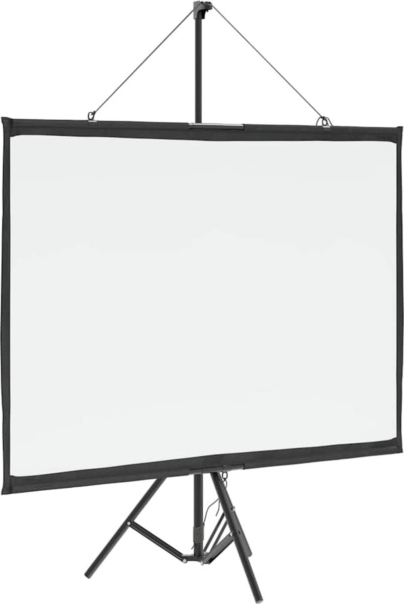 vidaXL Projectiescherm met statief - 60 inch - 4:3
