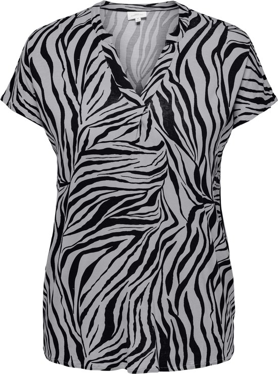 ONLY CARMAKOMA - CARFYRLA LIFE CAP V-NECK TOP JRS - Meisjes - Blouses