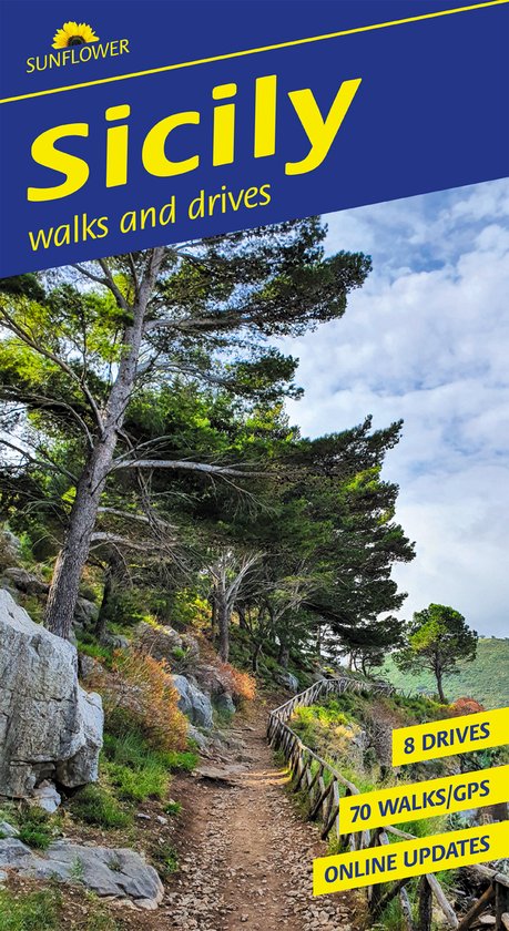 Sunflower Guides- Sicily Sunflower Walking Guide - cover
