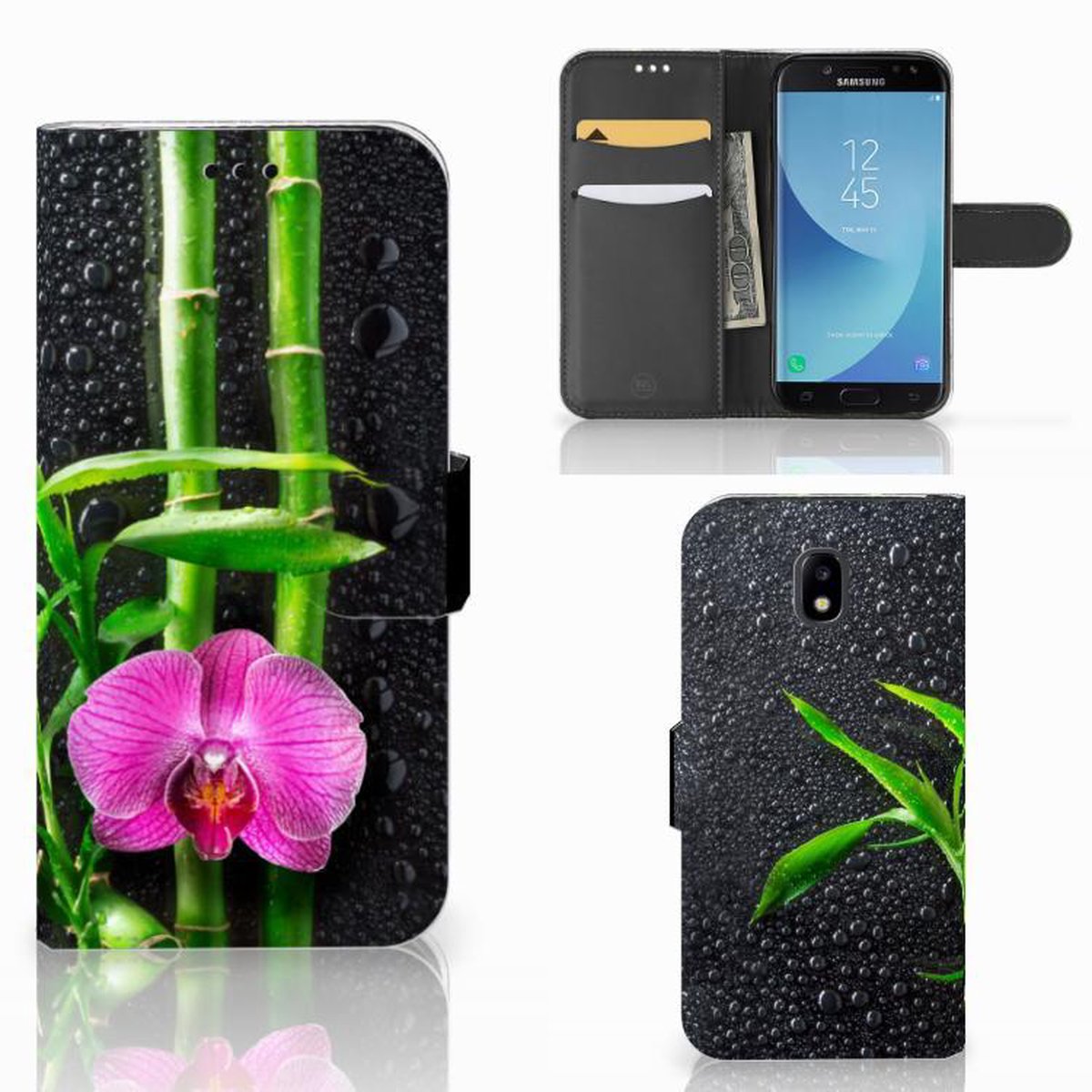 Samsung Galaxy A30 Hoesje Orchidee