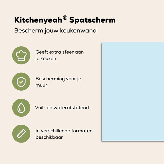 Spatscherm keuken 60x30 cm - Kookplaat achterwand Fruit - Sinaasappel - Oranje - Muurbeschermer - Spatwand fornuis - Hoogwaardig aluminium