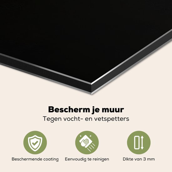 Crédence de Cuisinière en Aluminium 100x50 cm - Crabe - Rouge - Néon - Citation - Écran Pare-éclaboussures pour Plaque de Cuisson - Protection Murale