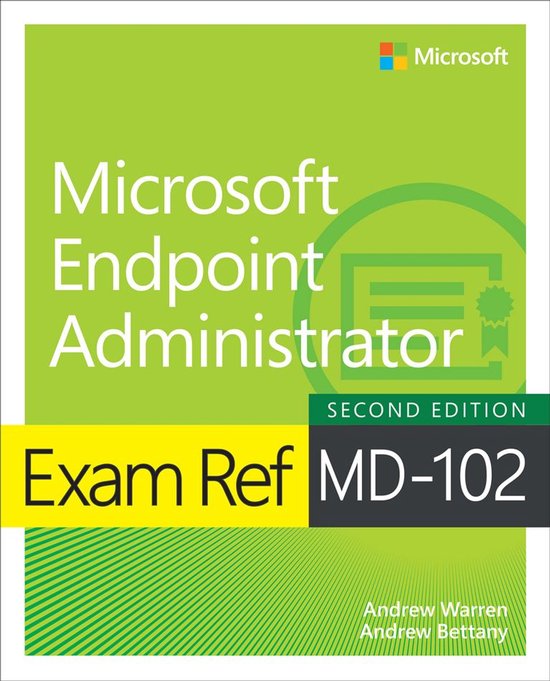 Exam Ref - Exam Ref MD-102 Microsoft Endpoint Administrator - cover