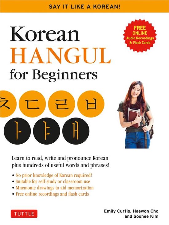 Korean Hangeul for Beginners: Say it Like a Korean - cover