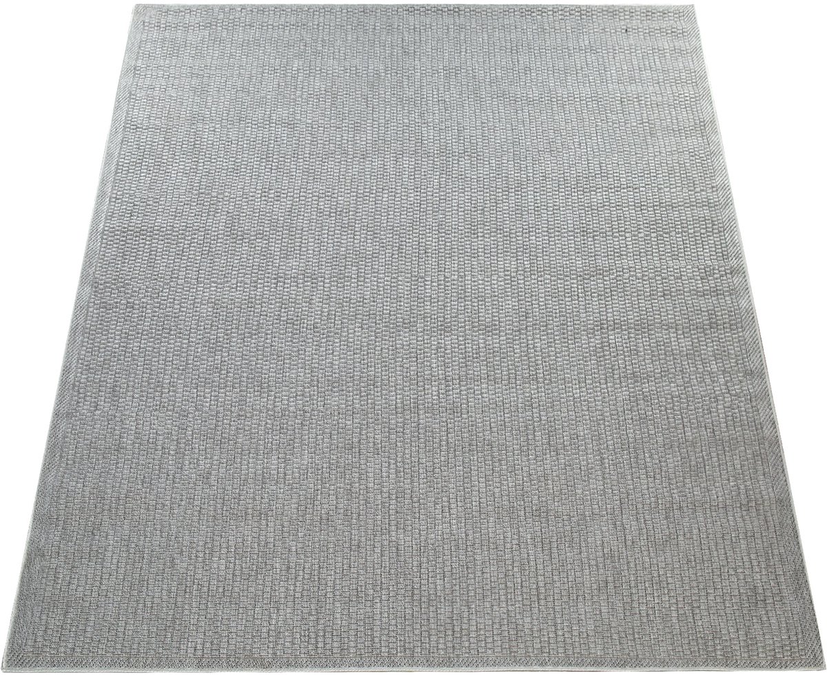 Flycarpets Binnen & Buitenkleed Timiso - Effen Uni - Grijs