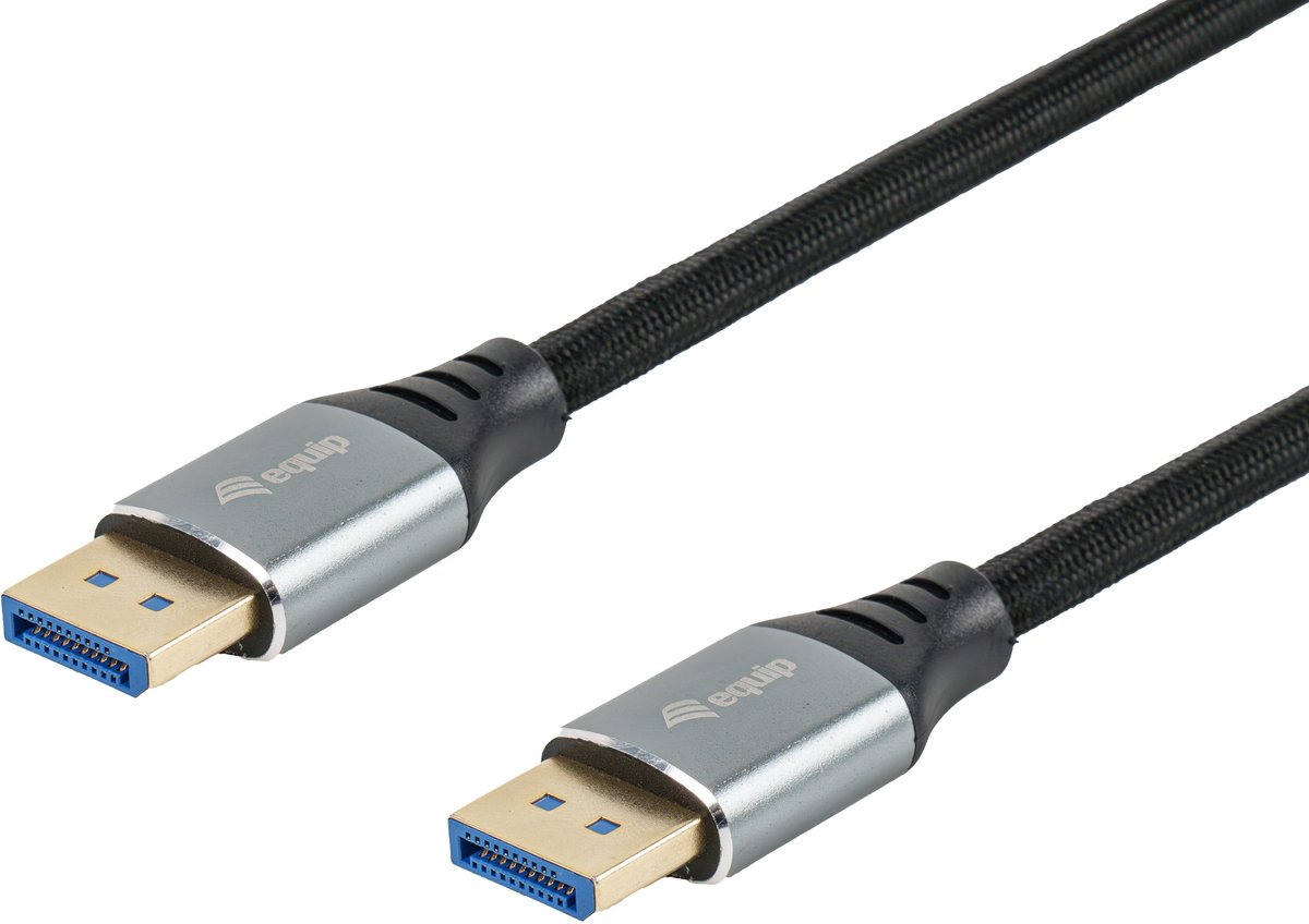 DisplayPort 2.1 Premium kabel, 3,0 m, 16K/60Hz, 54Gbps