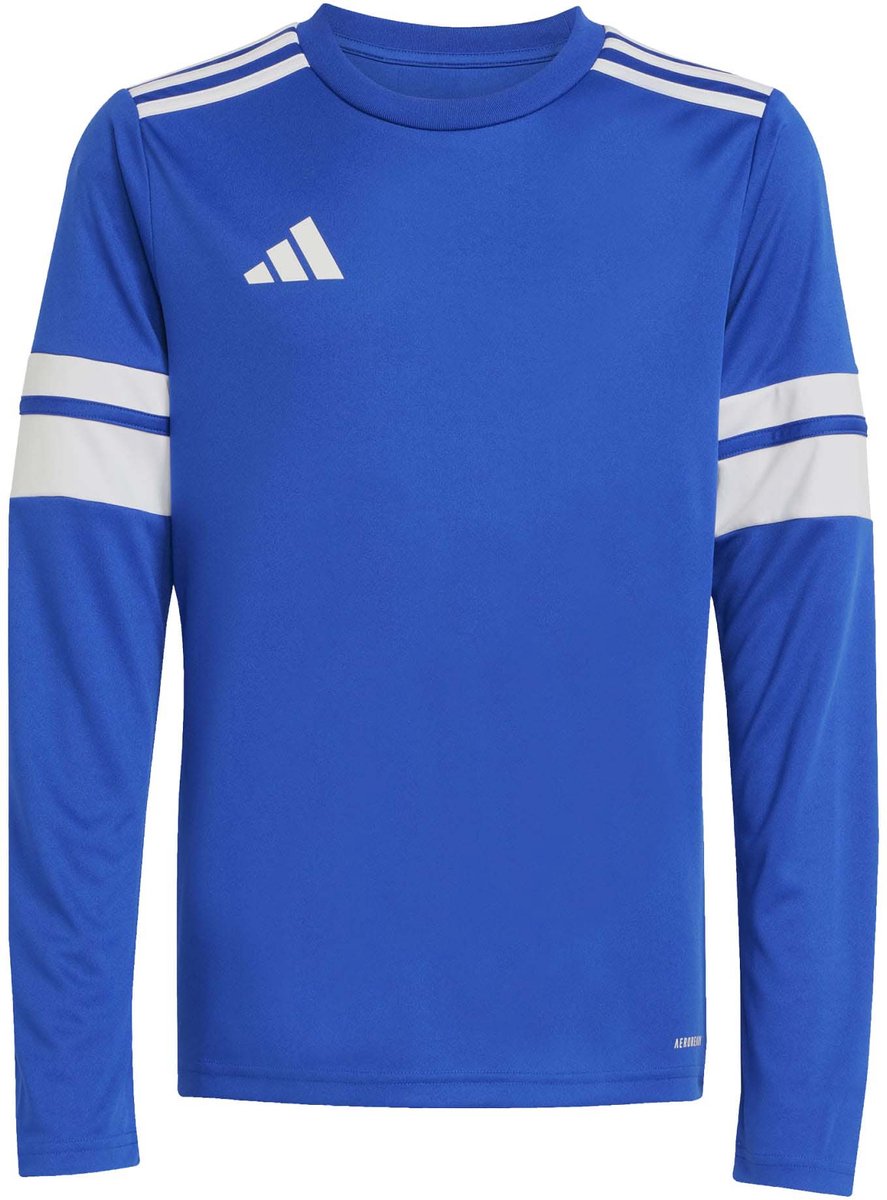 Adidas Sport Squa25 Jsy Ly T-Shirt Sportswear Kinderen Blauw