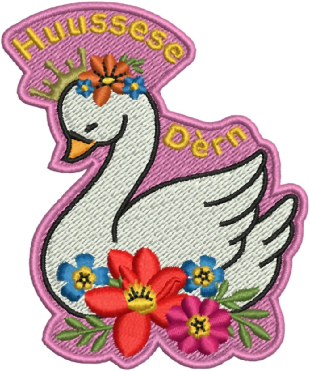 Embleem Huusse - Zwaon Huussese Dèrn