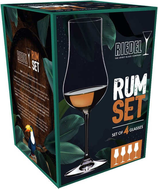 Foto: Riedel mixing rum glas set van 4