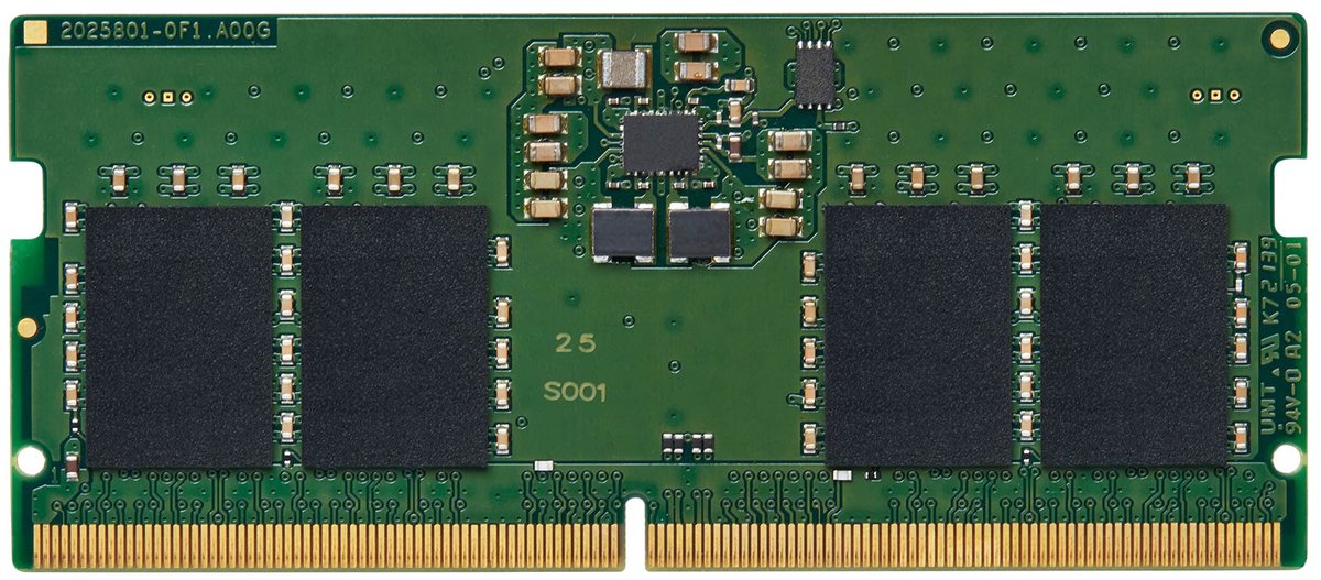 Kingston Technology ValueRAM KVR56S46BS6-8 geheugenmodule 8 GB 1 x 8 GB DDR5