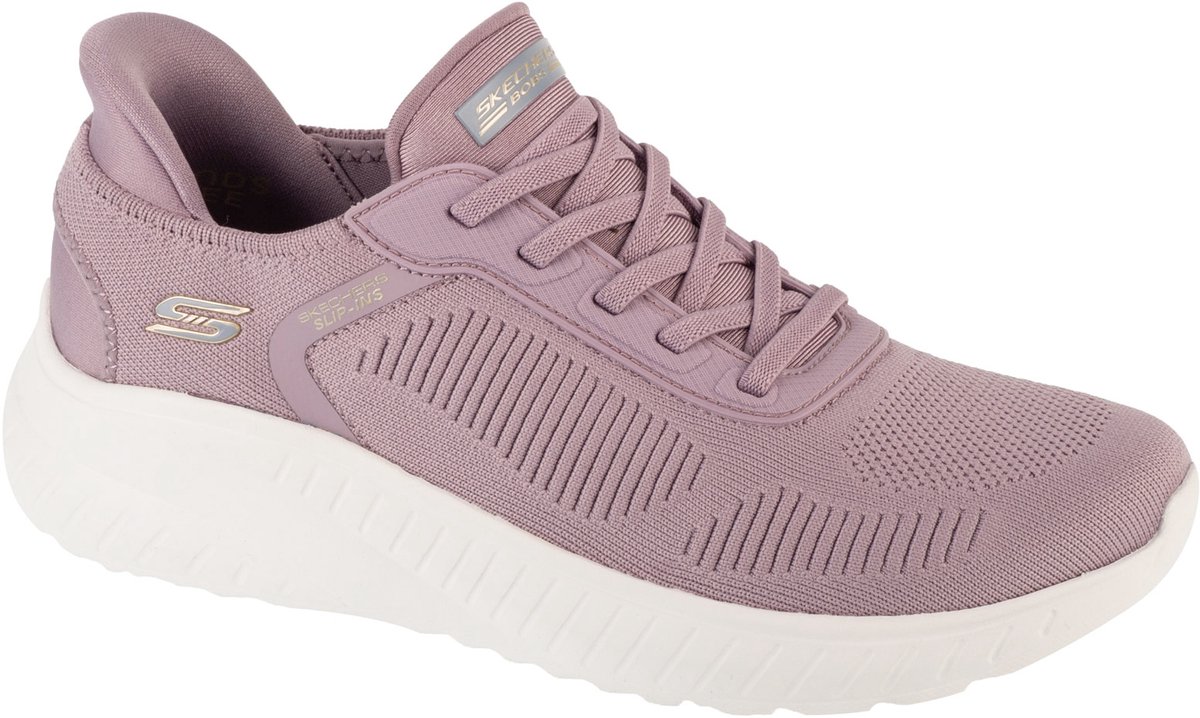 Skechers Slip-Ins: BOBS Sport Squad Chaos - Current Muse, Vrouwen, Purper, Sneakers, maat: 36,5