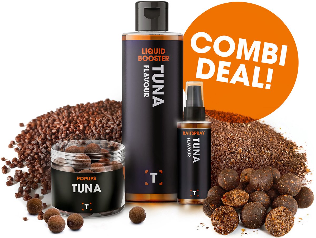 Tuna Combi Deal 20MM | Karpervissen | Partikels | Karper Aas | Karper Vissen | Karper Voer | Karper