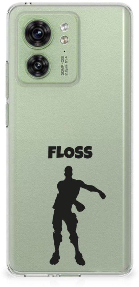 Motorola Edge 40 Telefoonhoesje met Naam Floss