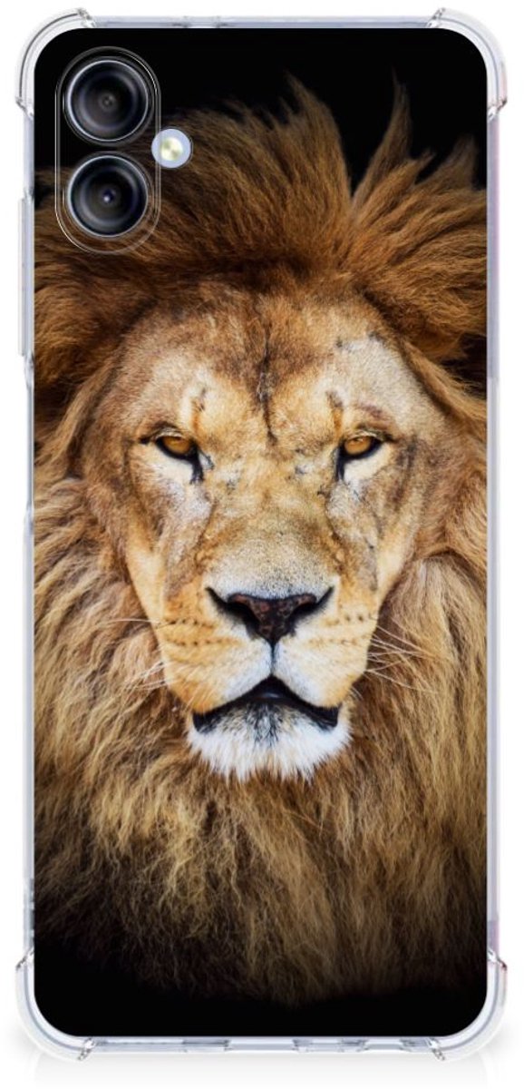 Back Cover voor Samsung Galaxy A05 Case Anti-shock Leeuw