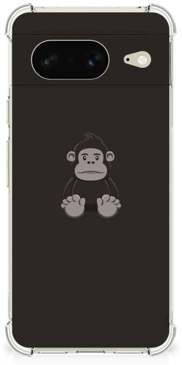Google Pixel 8 Stevig Bumper Hoesje Gorilla