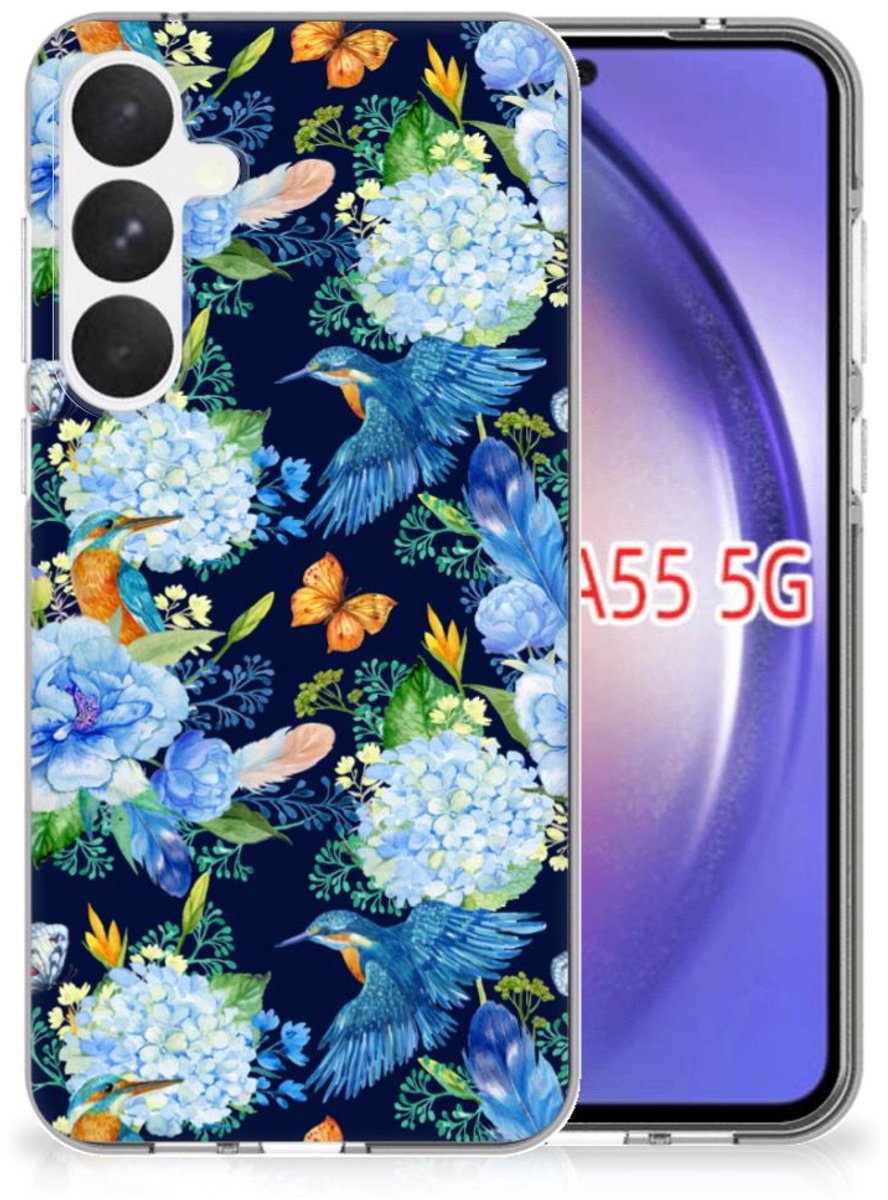 TPU Hoesje voor Samsung Galaxy A55 IJsvogel