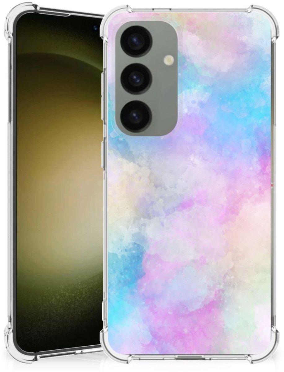 Back Cover Samsung Galaxy S24 Watercolor Light