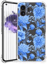 Multi; bleu; fleurs; papillons