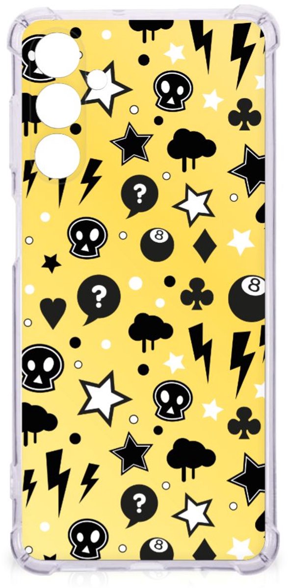 Extreme Case Samsung Galaxy M54 Punk Geel