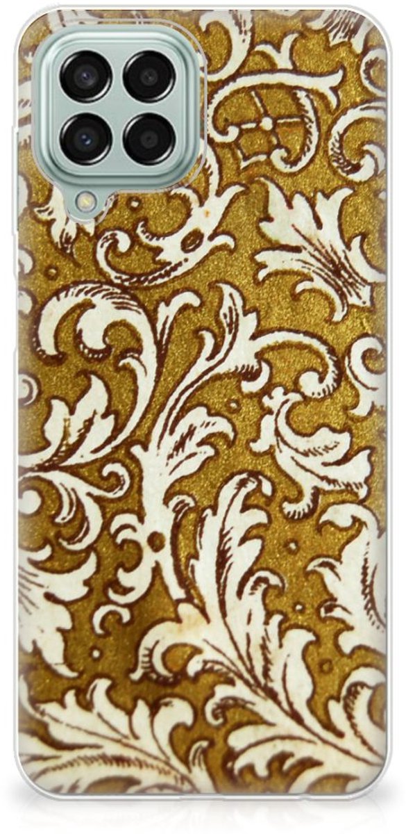 Siliconen Hoesje Samsung Galaxy M33 Barok Goud
