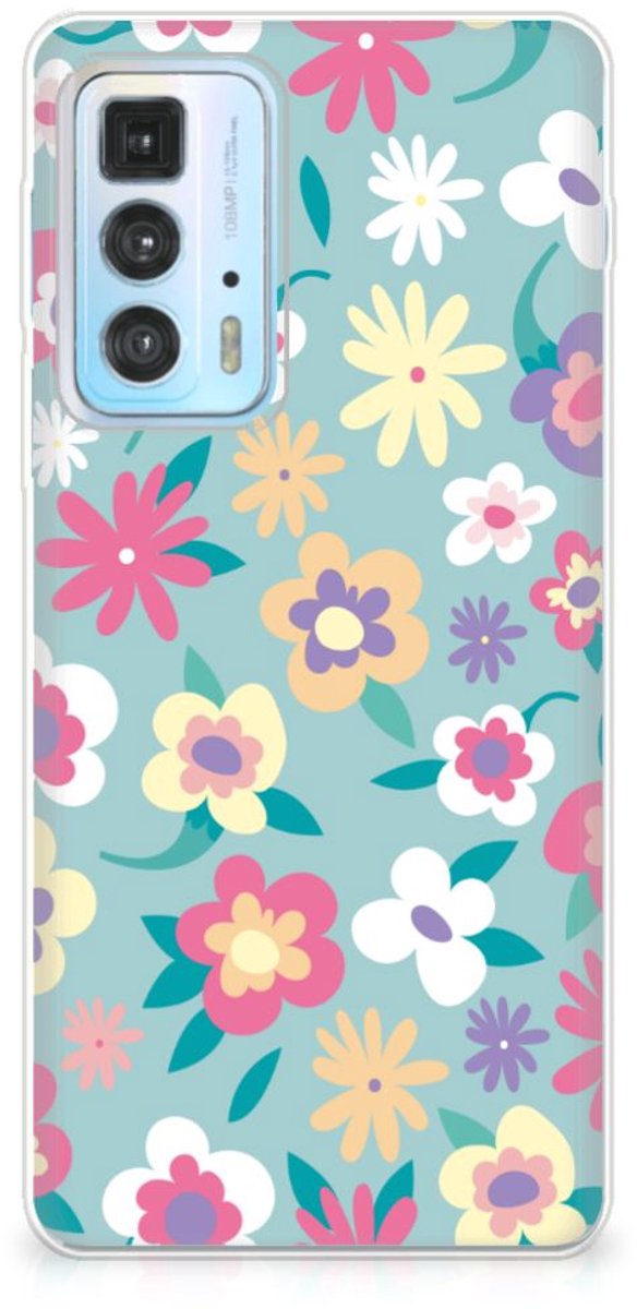 Motorola Edge 20 Pro TPU Case Flower Power
