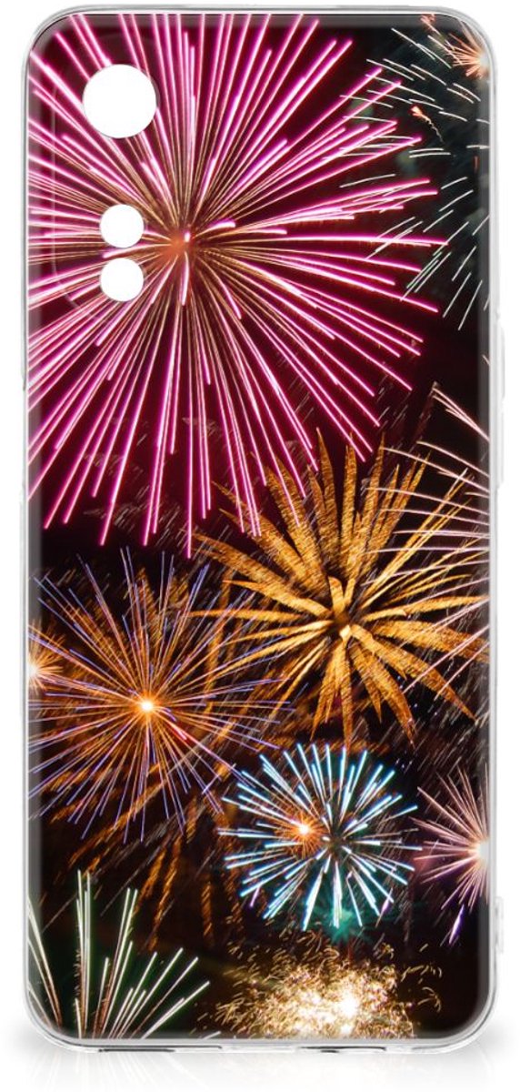 OPPO A78 5G | A58 5G Silicone Back Cover Vuurwerk