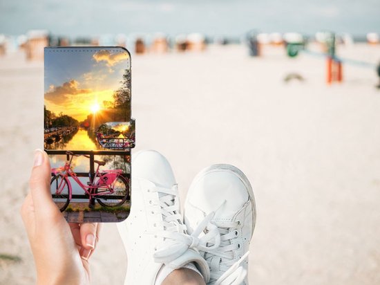 Protection Téléphone Motorola Moto G13 | G23 Portefeuille Les Canaux D'Amsterdam