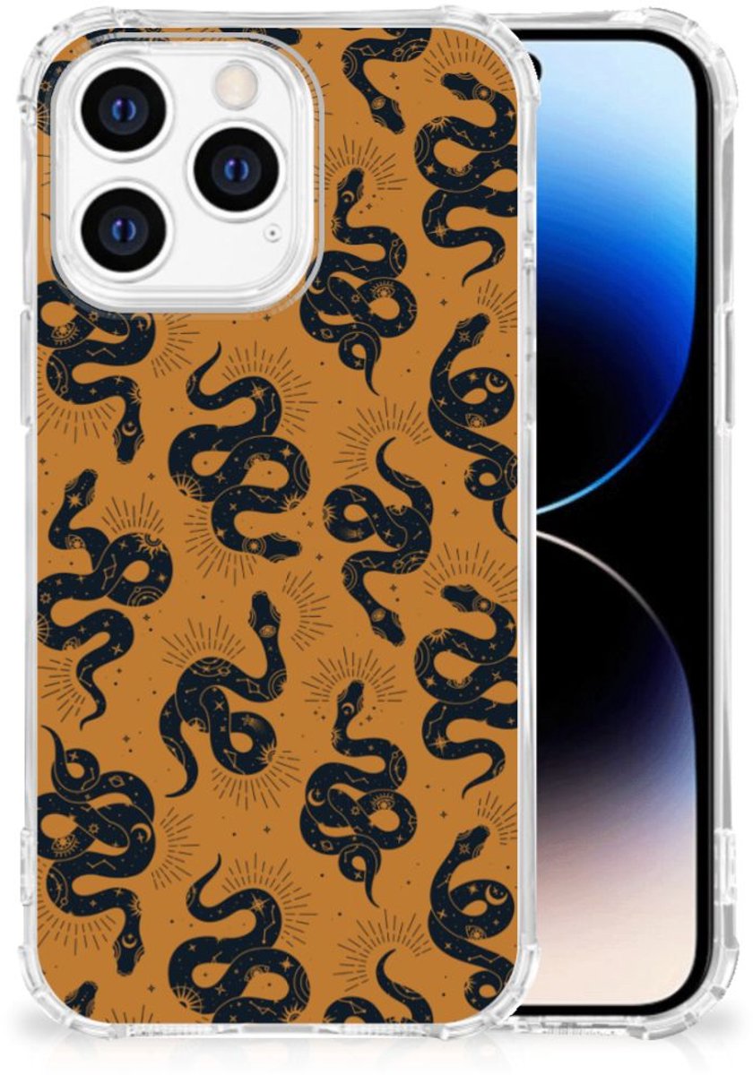 Case Anti-shock voor iPhone 14 Pro Snakes