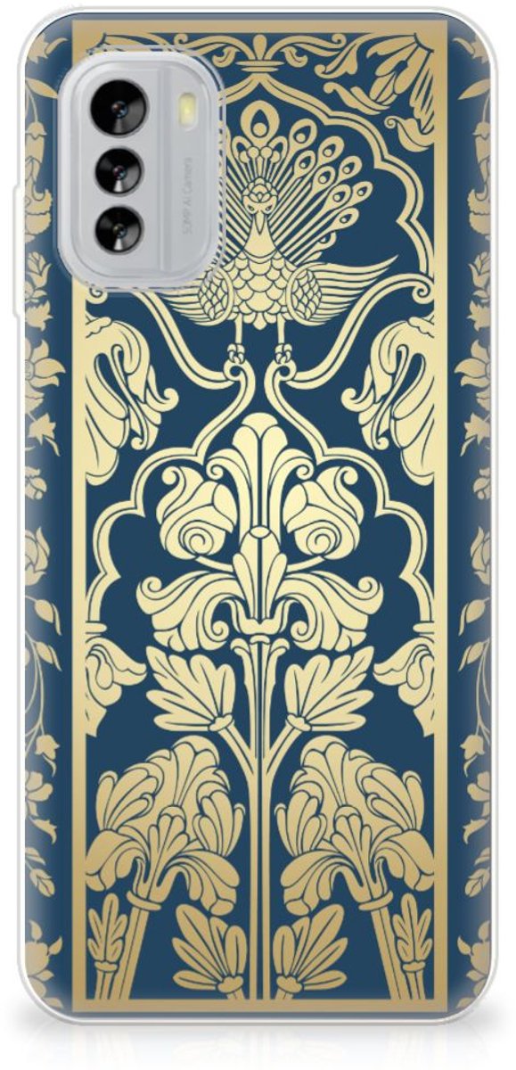 TPU Hoesje voor Nokia G60 TPU Case Beige Flowers