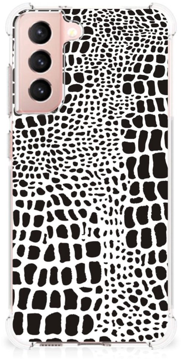 Samsung Galaxy S21 FE Case Anti-shock Slangenprint