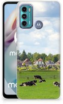 Coque Téléphone pour Motorola Moto G60 Bumper Housse Etui Les Vaches Hollandaises