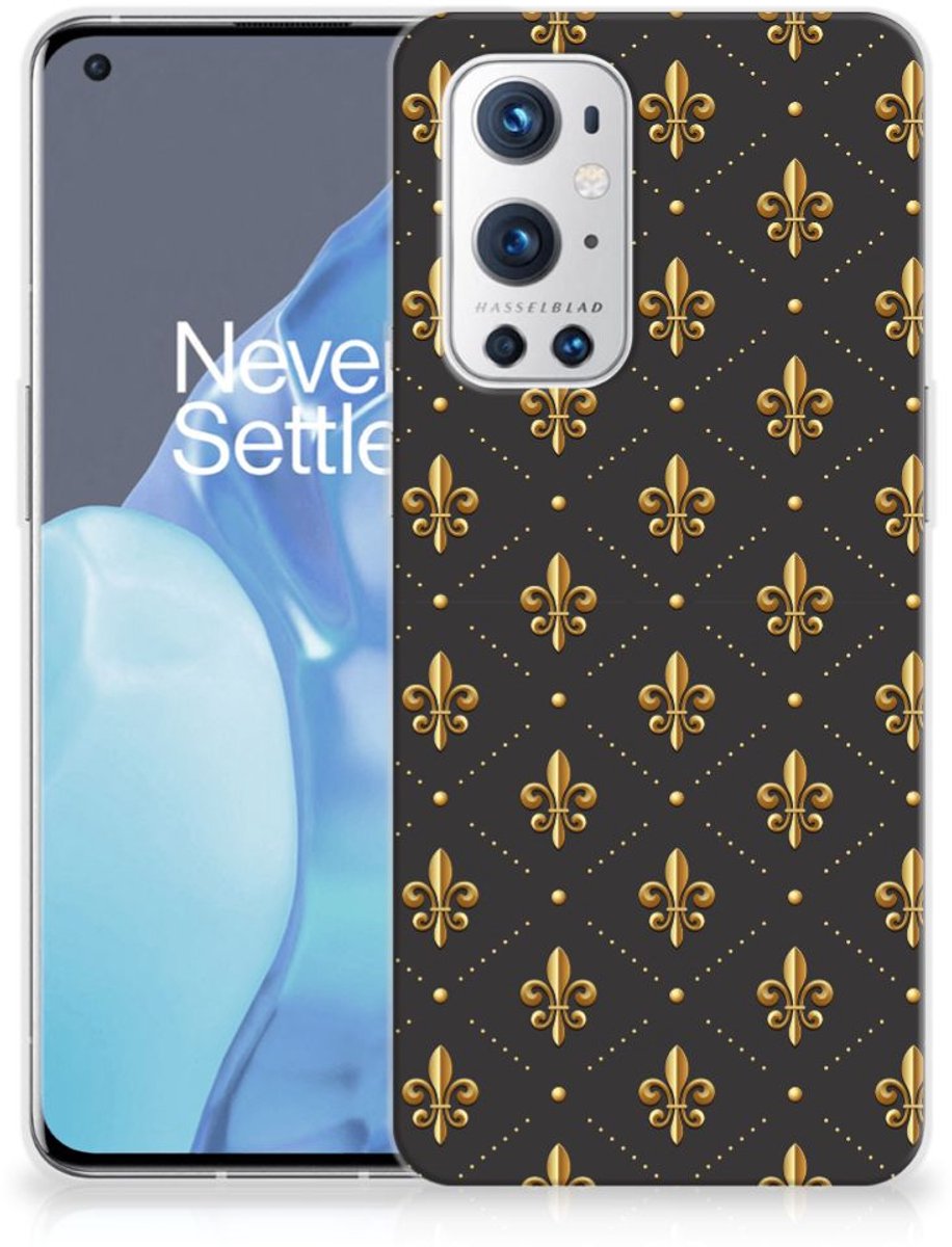 TPU Hoesje voor OnePlus 9 Pro TPU bumper Franse Lelie
