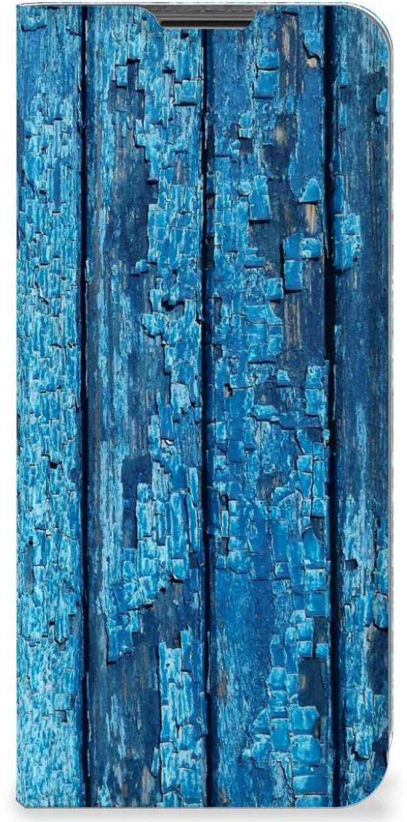 Nokia G50 Book Wallet Case Wood Blue