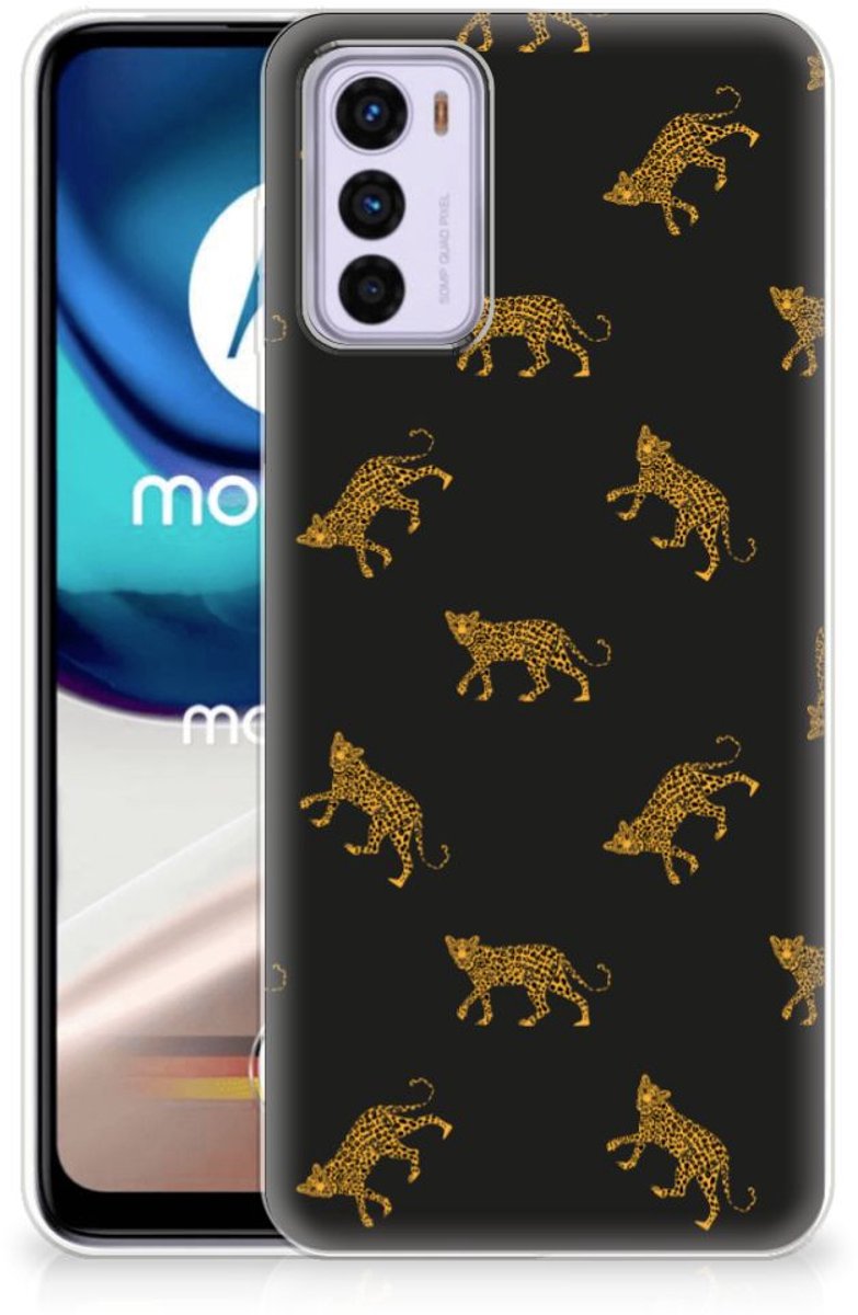 TPU Hoesje voor Motorola Moto G42 Leopards