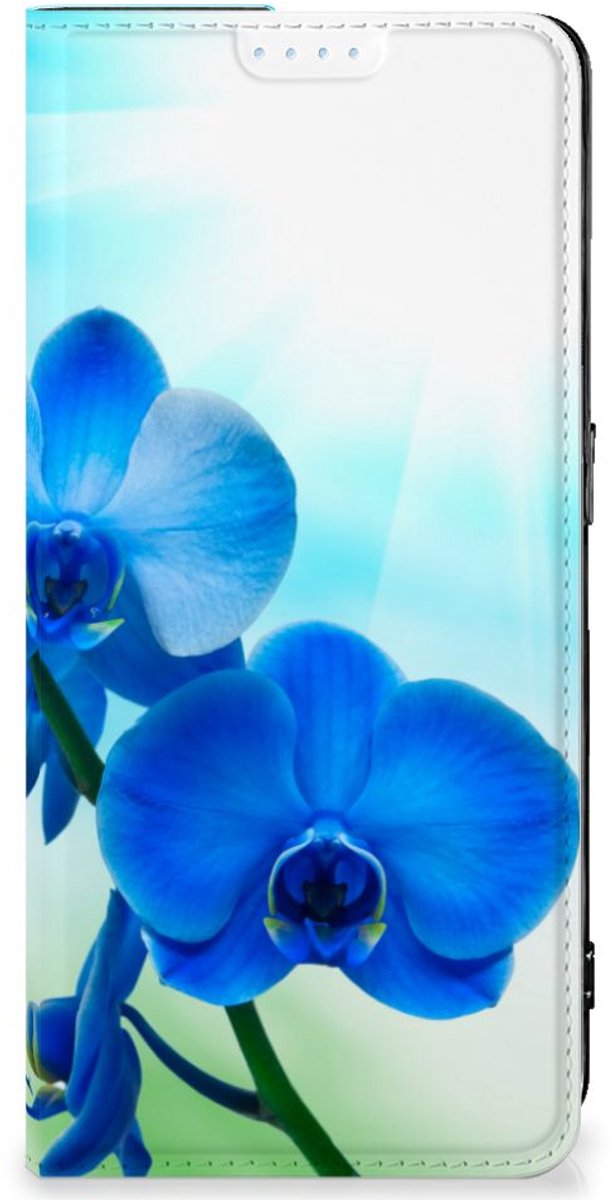 OPPO Reno8 Pro Smart Cover Orchidee Blauw - Cadeau voor je Moeder