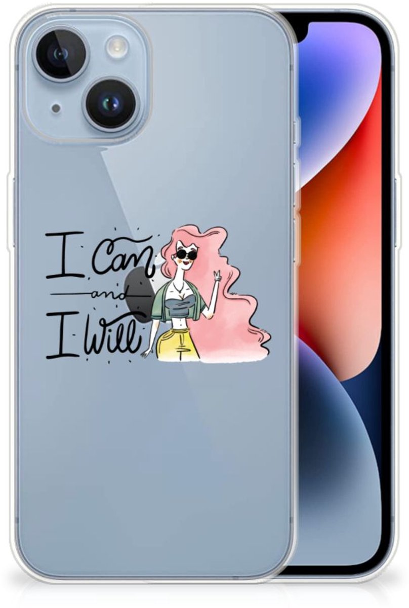 Apple iPhone 14 Telefoonhoesje met Naam i Can