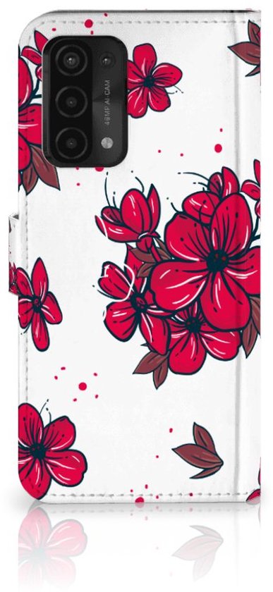 Coque Mobile OPPO A54 5G | A74 5G | A93 5G Étui Blossom Rouge